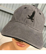 Eagle in Flight Cozy One Size Strapback Baseball Cap Hat Raptor - $13.29