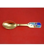 Christmas Spoon by A. Michelsen Danish Sterling Silver Teaspoon 1990 Ver... - $256.41