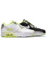 NIKE AIR MAX 90 MISMATCHED &quot;EXETER EDITION&quot; YOUTH 4.0 - 6.5 NEW BLACK WH... - $129.99