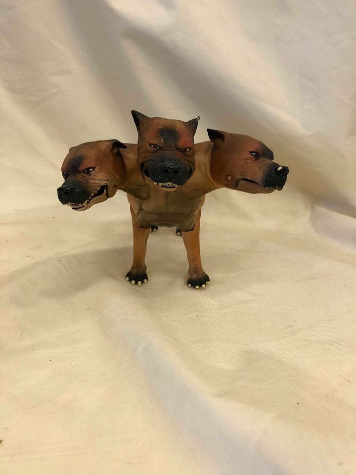 Action Figure Harry Potter Fluffy Three 3 Headed Dog Cerebus Loose ...