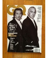 GQ  The 2019 Men of the Year Issue, Pacino &amp; De Niro December/Jauary 2020 - $12.86