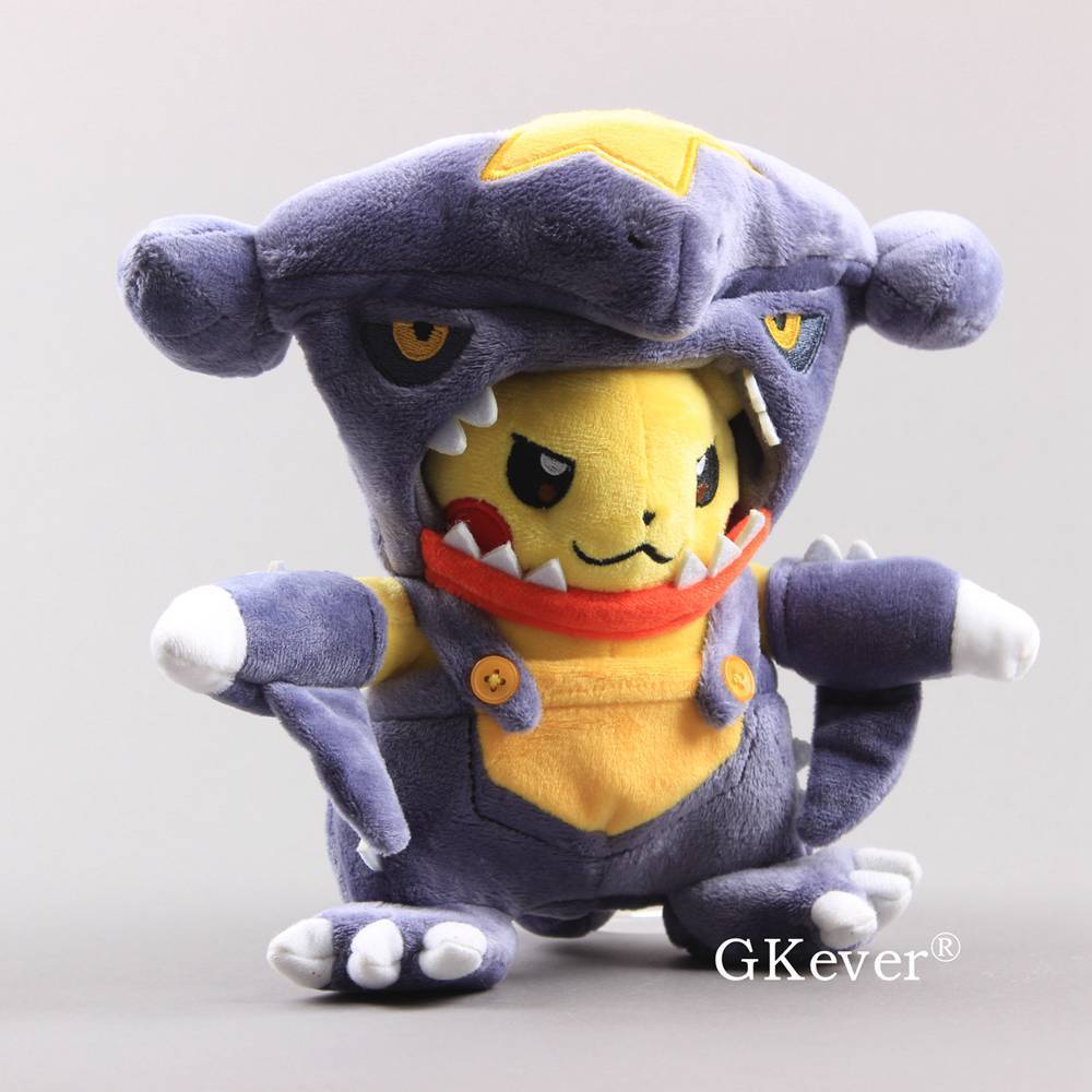 pikachu garchomp plush