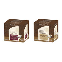 Harry&David Coffee Combo,Caramel Pecan, Vanilla Creme Brulee 2/18 ct boxes - $24.99