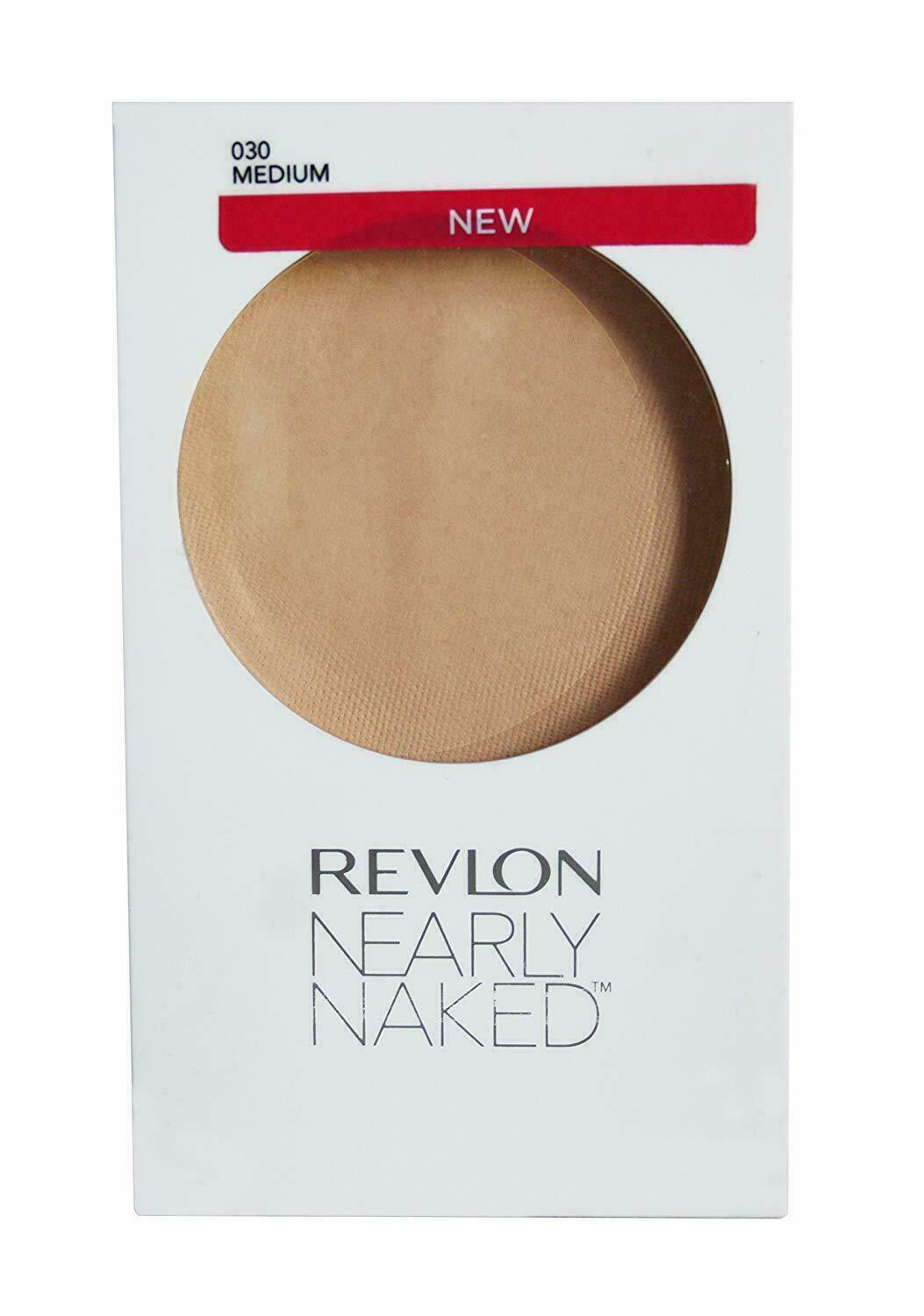New Revlon Compact Nearly Naked Pressed Powder Medium 8 gm 