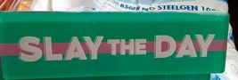 ‘Slay The Day’ Stationary Plaque Office Hard Plastic Decorating - $2.97
