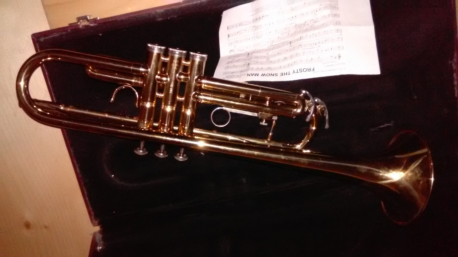 Vintage Holton Trumpet In original Case w/MouthpieceVincent Bach