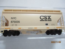 Micro-Trains #09200521 CSX 2-Bay Covered Hopper. #NYC 875035. N-Scale image 1