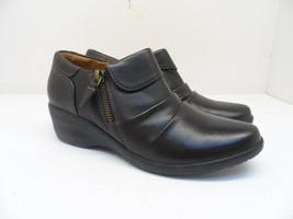Clarks Women's Rosely Lo Casual Shoe Dark Brown Leather Size 7M - $49.87