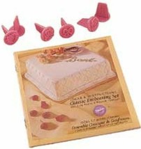 Wilton 1907-1002 Classic Accents Embossing Set for Rolled Fondant Discontinued - $3.95