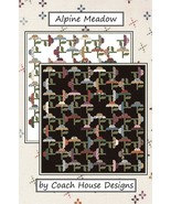 Quilt Pattern ALPINE MEADOW Layer Cake Friendly COACH HOUSE Slow Stroll ... - $9.90