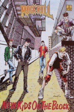 Primary image for Rock N Roll Comics Magazine #2: New Kids on the BLock (August 1990, 1st printing