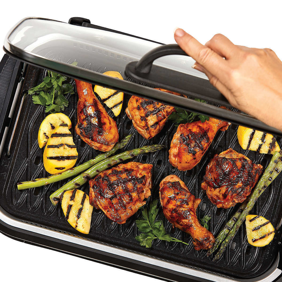 Emeril Lagasse Smokeless Electric Indoor Grill and Griddle new (co