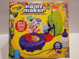 New Crayola Paint Maker Multi Color DIY Craft Set Kids Play Kit Toy Gift NIB - $60.00