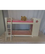 Badger Basket Doll Bunk Bed with Armoire Pink 91856  - $23.78