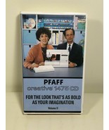  Pfaff Creative 1475 VHS Video Volume II only  - $7.70