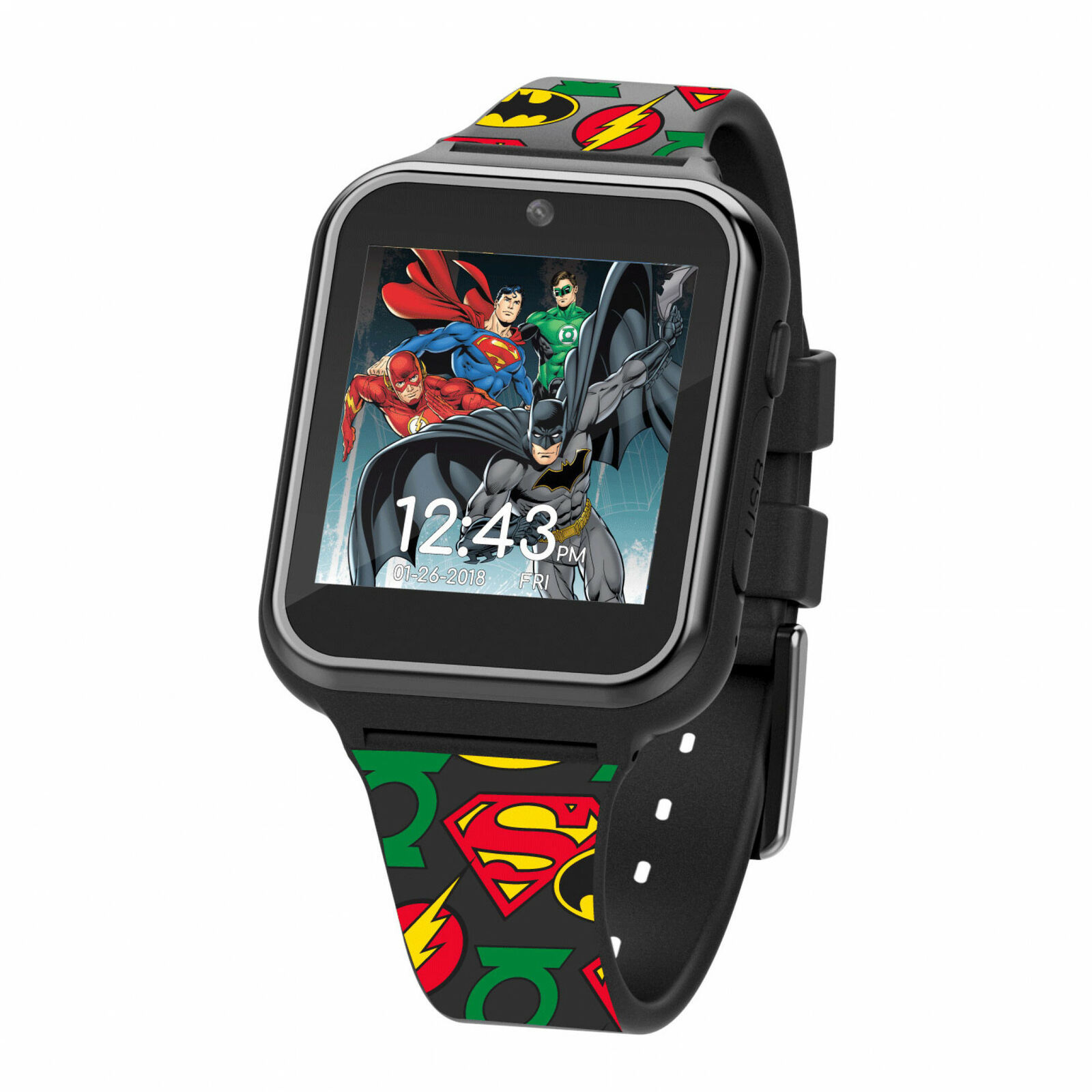 Justice League Accutime Interactive Kids Watch MultiColor Wristwatches