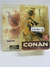 2004 McFarlane Conan Series One Belit Action Figure Interacts w/ Fire Dr... - $39.00