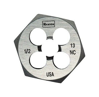 9444 IRWIN Hexagon Die 1 Across 1/2-13 NC Industrial Tool Machine Screw Die NEW