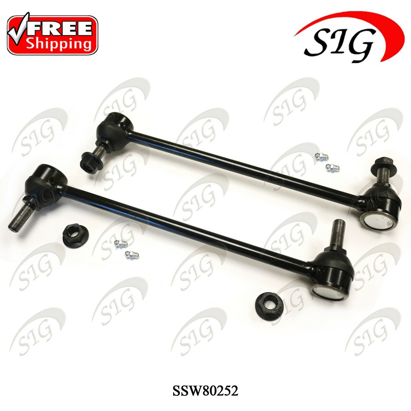 Front LH & RH Suspension Stabilizer Sway Bar Links for Saturn Ion 2003 ...