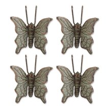 Butterfly Cast Iron Pot Hanger Set of 4 - $23.69