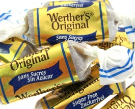 Werther's Chewy Caramel SUGAR FREE Original Candy 8 LBs Wrapped Candies - $199.99
