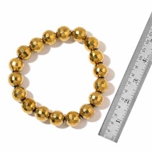 Golden Hematite Beads Bracelet (Stretchable) TGW 341.50 cts.   NEW!  #JB... - $9.97