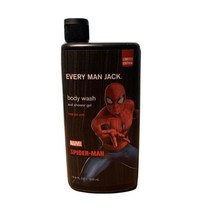 Every Man Jack Limited Edition Marvel Spider-Man Body Wash 16.9 Oz. Fres... - $24.75