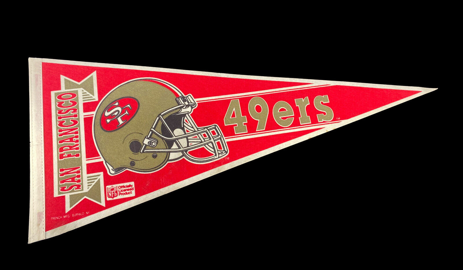 1967 Kansas City Chiefs full-size pennant