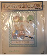 Bucilla Stamped Cross Stitch Sampler~Reach For The Sky~Vintage~NOS~Ships... - $4.74