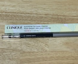 Clinique Quickliner for Eyes Intense Eye Liner w/Smudger 01 Intense Black BNIB - $18.31