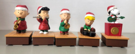 Hallmark Peanuts Christmas Wireless Band Set of 5 Linus, Charlie Brown, Lucy  - $439.99