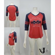 Champion NCAA Mississippi Old Miss Rebels Womens Poly+ Raglan Tee, Size ... - $11.20