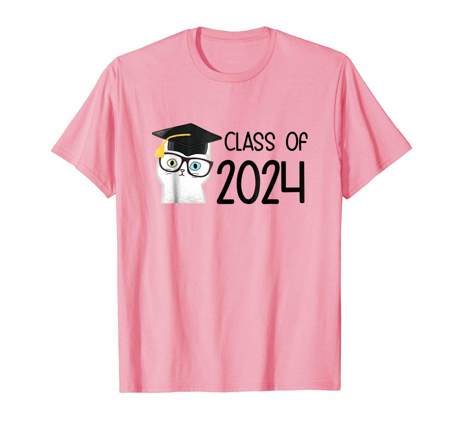 New Shirts - Class Of 2024 With Cute New T-Shirt Men - T-Shirts