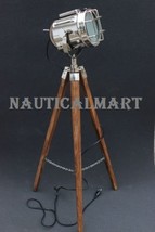 Vintage Searchlight Floor lamp With Tripod Stand For Living Room
