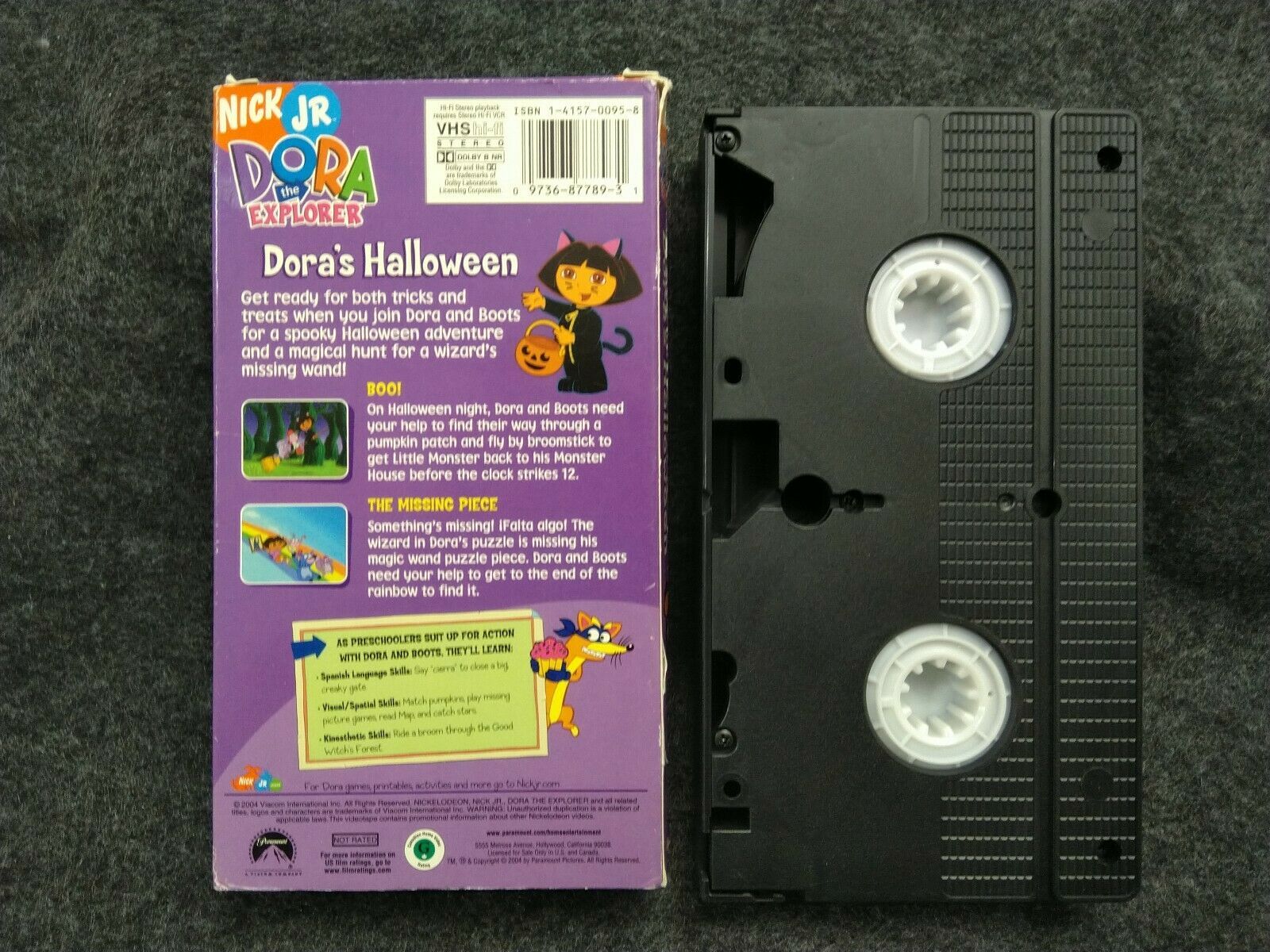 VHS Dora the Explorer - Doras Halloween (VHS, 2004) - VHS Tapes