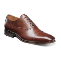 Mens Shoes Florsheim Corbetta Cap Toe Oxford Cognac Leather 14180-221   - $112.50