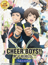 Cheer Boys!! Vol.1-12 End All Region English Subtitle Region All Ship From USA