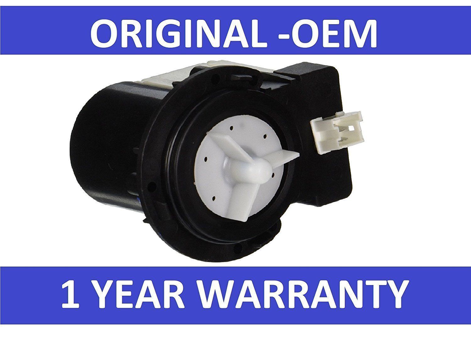 New Genuine Maytag Neptune Washer drain pump motor 62716080 1 Year