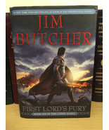 First Lord&#39;s Fury by Jim Butcher - signed 1st/1st - Codex Alera Book 6 - $55.00