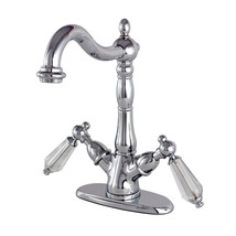 KS1491WLL VESSEL Sink Faucet with Deck Plate, CP - $190.48