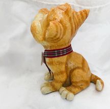Little Paws Cat Figurine Marmalade Sculpted Pet 347-LP-MAR Ceramistone Tabby image 6
