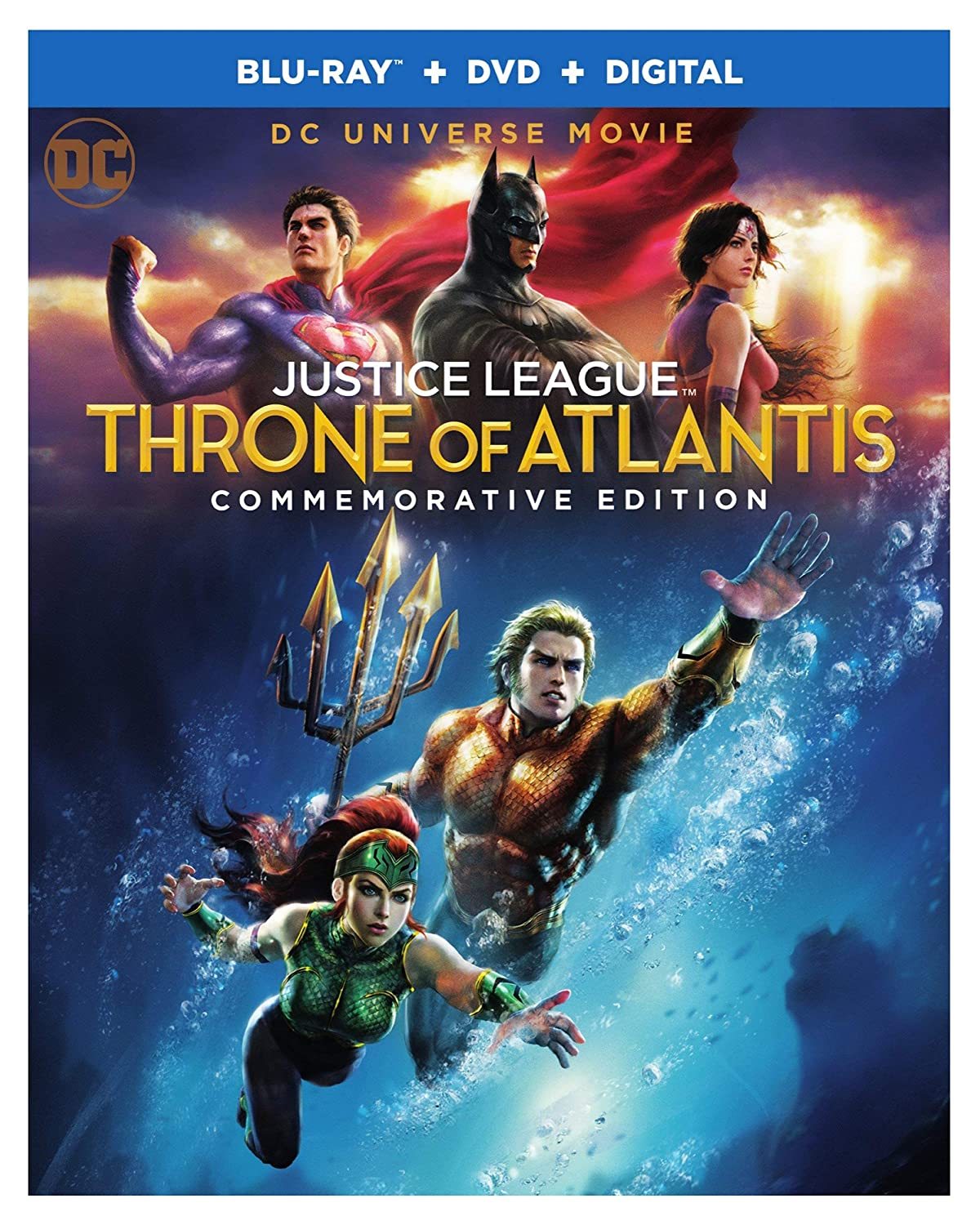 Primary image for Throne of Atlantis Commemorative Blu-ray + DVD Digital Code MAY BE EXPIRED NEW