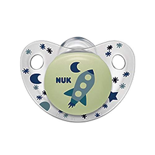 NUK Baby Pacifier Happy Days 6-18 Months Balloons Girls Silicone 8244-3