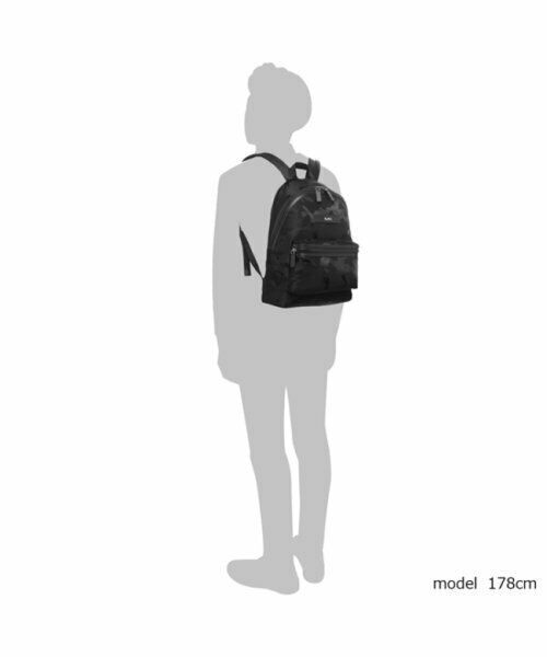 Michael Kors Kent Sport Black Nylon Large Backpack 37F9LKSB2C $398 Retail FS