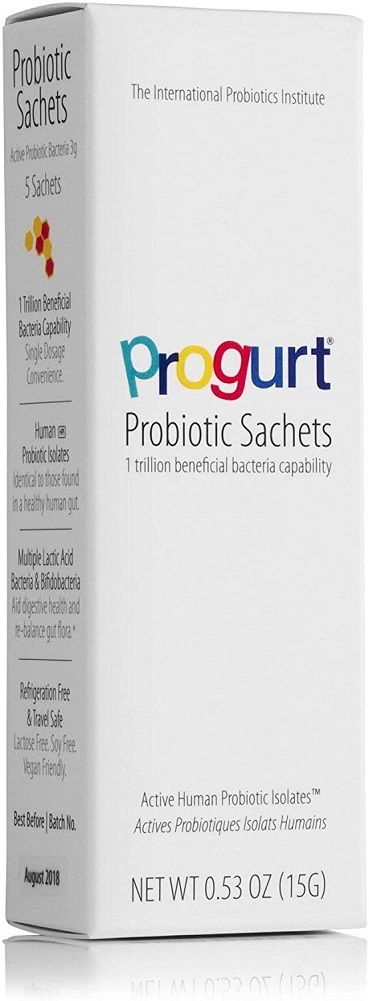 Progurt Probiotic. 1 Trillion CFU. Beneficial Human Probiotic  - HPI (5 Pack)