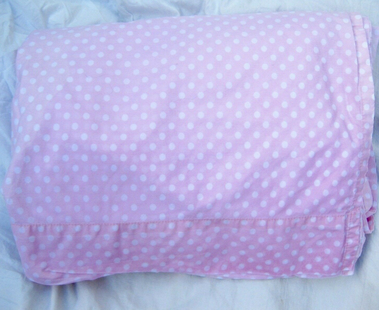 pottery barn polka dot sheets