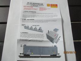 Micro-Trains # 99302207 Southern Pacific Air Repeater 2- Pack Foam Box N-Scale image 9
