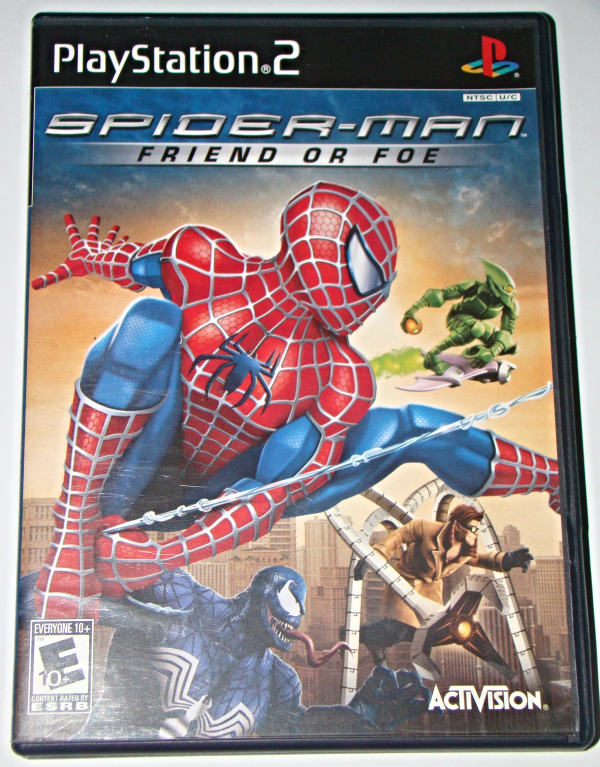 Playstation 2 - SPIDER-MAN FRIEND OR FOE (Complete with Manual) - Video ...