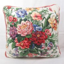 Waverly Samantha Floral Mario Buatta 20-inch Square Decorative Pillow - $52.00