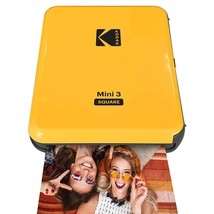 Kodak All-New Mini 3 Square Instagram Size Bluetooth Portable Photo Printer With - $152.99